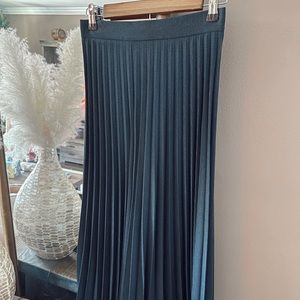 Zara pleated midi skirt